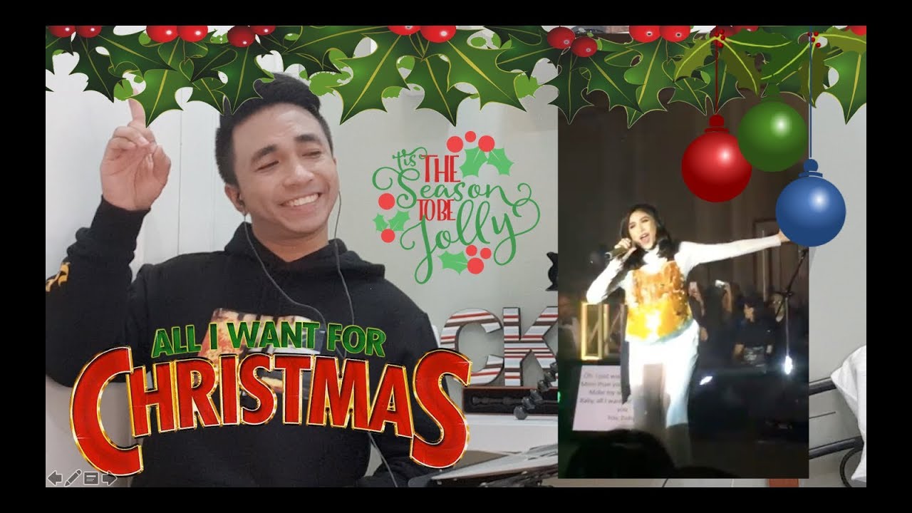 Sarah Geronimo | Mariah Carey's All I Want for Christmas | CK Reaction video phone beyonce mp3