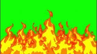 Fire Green Screen Animation - Free Cartoon Video