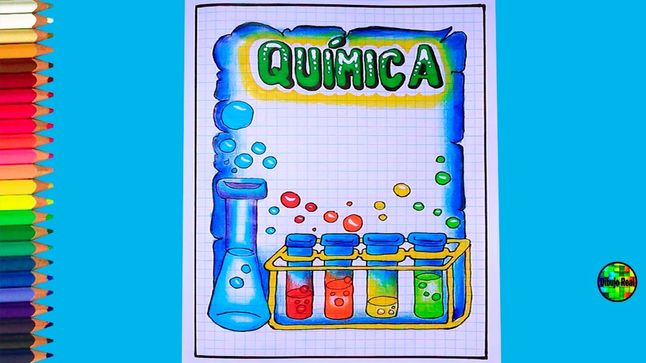 Como dibujar caratula para QUÍMICA fácil - thptnganamst.edu.vn