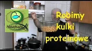 Robimy kulki proteinowe - wędkarstwo karpiowe