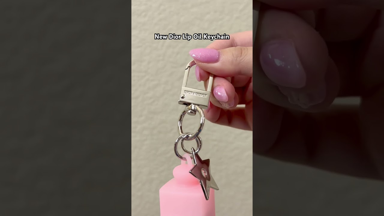 Dior Addict Lip Oil Keychain🩷✨ #diorbeauty #diorpromocode