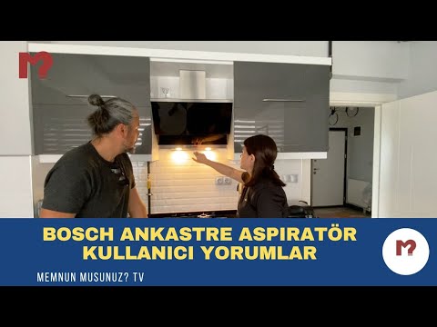 Video: Bosch davlumbaz: tercih edilen özellikler