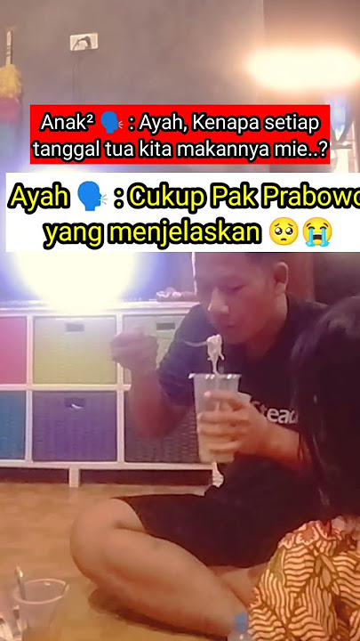 kata pak Prabowo, karena kita tidak punya uang #trendingshorts #funny #viralshort #memes #uang