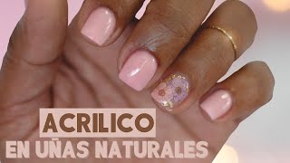 Can I apply acrylic directly onto natural nails?