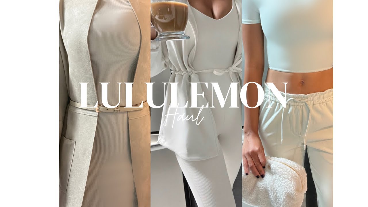 fall @lululemon haul featuring items in two of their most popular