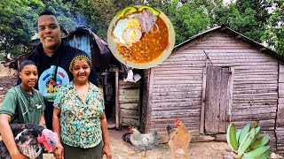 A SI VIVE JULIANITA EN EL CAMPO LA BATATA ARRIBA. Y COCINAMOS  ARROZ CON HUEVO