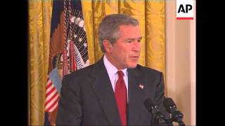 Bush welcomes new members of Congress
