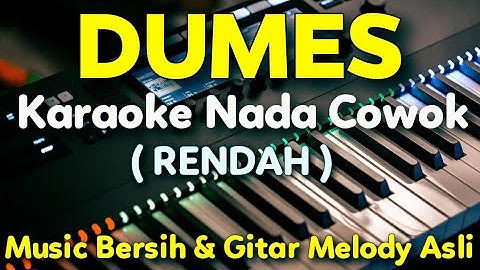 DUMES KARAOKE Nada Cowok Rendah || Guyon Waton , Nada E