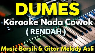 DUMES KARAOKE Nada Cowok Rendah || Guyon Waton , Nada E