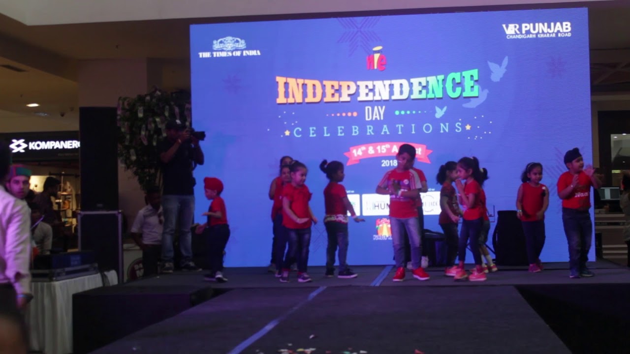 15 August | Independence Day Dance By Kids | Patriotic Mashup ...