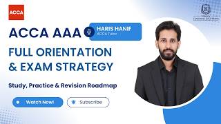 ACCA AAA December 2026 Orientation | Complete Study Plan & Exam Preparation Strategy