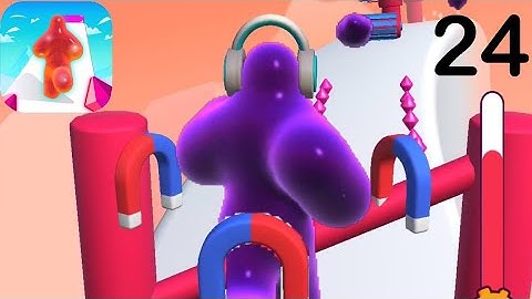 Blob Runner 3D - Gameplay All Levels #24