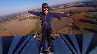 Wing Walking for the First Time (360° video)