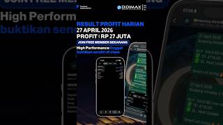 RESULT PROFIT HARI INI27 APRIL 2026. PROFIT | RP 27 JUTA #xauusd  #didimaxofficial