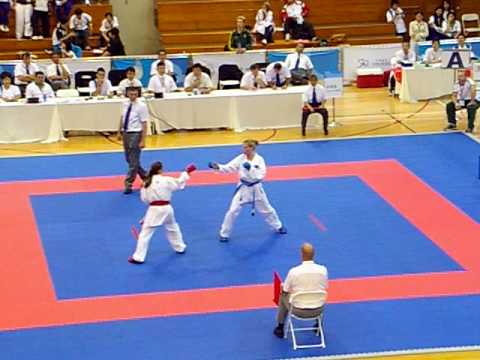 TWG 2009 in Taiwan Karate  WOMEN, KUMITE -53KG  GR...