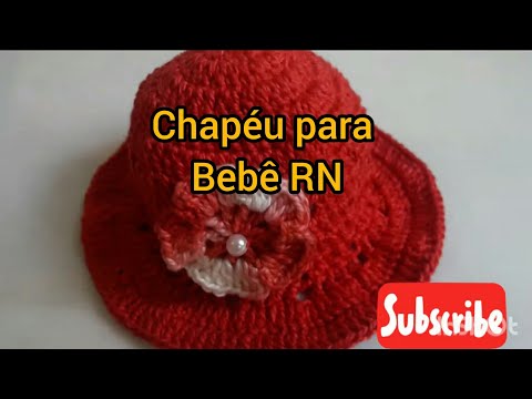 Vídeo: Como Fazer Um Chapéu De Crochê Para Um Recém-nascido
