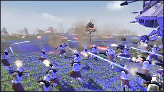 THE GRAND ARMY OF THE REPUBLIC - Star Wars: Galaxy at War Mod Gameplay