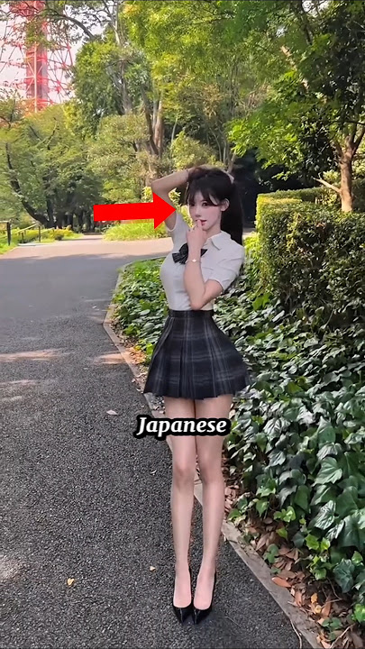 Mengapa rok siswi Jepang🇯🇵 begitu pendek🤔? #gadisjepang #siswisekolah