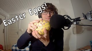[ASMR] Playing With Easter Eggs! (Whispers, Tapping, Mouth Sounds)