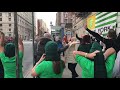 CELTIC - BROADWAY comes to a standstill in New York after Celtic best Rangers