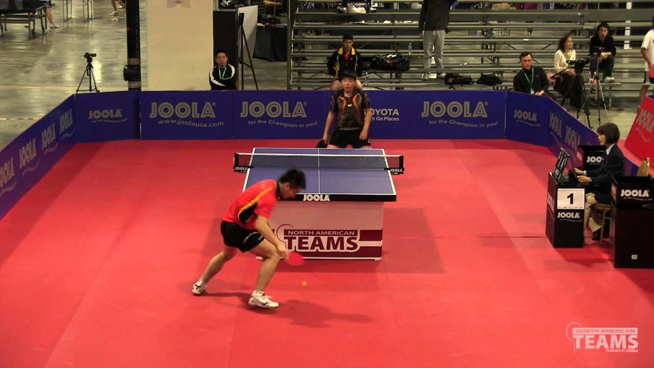 2013 JOOLA/NATT Teams Preliminary Round Robin: Xi Chen vs Timothy Chen