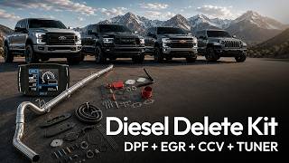 Diesel Performance Bundle Explained: DPF, EGR, CCV Delete & Tuner