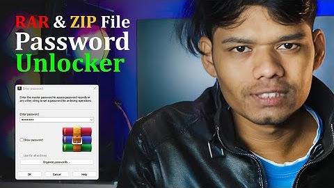 2024 Best RAR & ZIP Files Password Recover 🔑