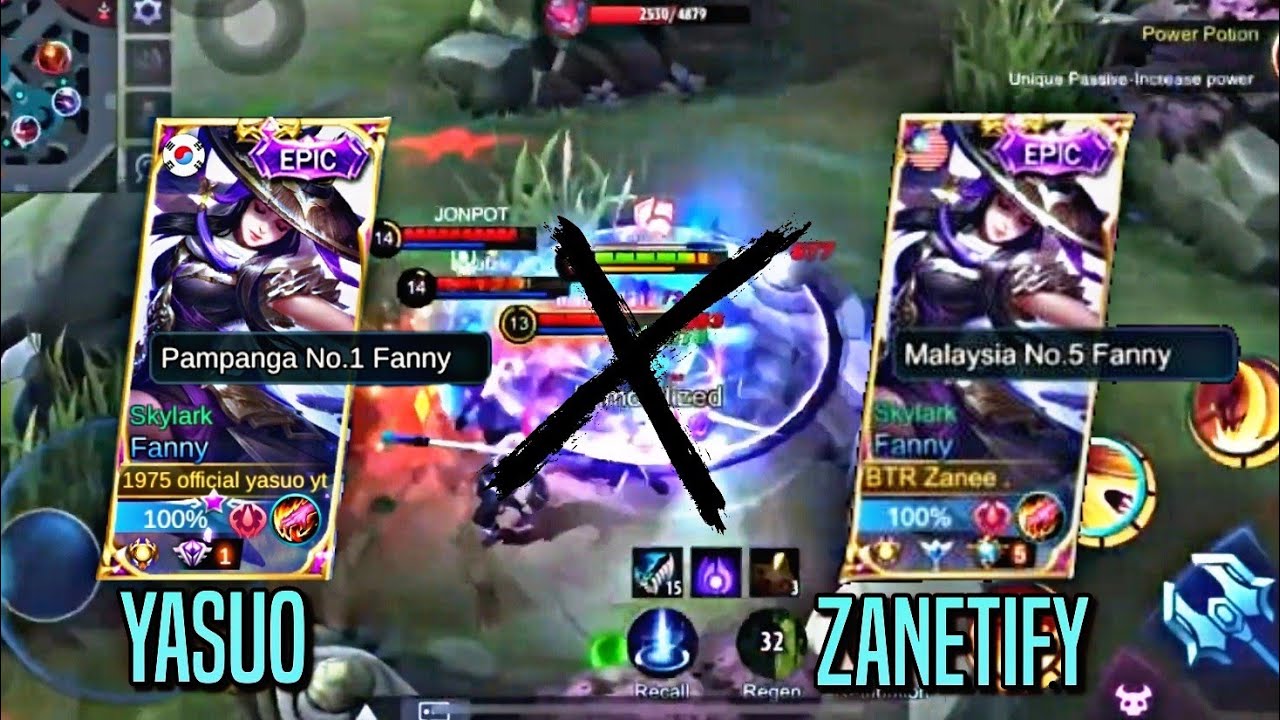 YASUO X ZANETIFY | THE MOST AGGRESSIVE FANNY COLLABORATION | Mobile Legends