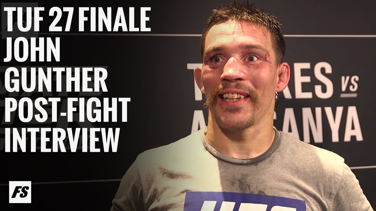 TUF 27 Finale: John Gunther Post-Fight Interview