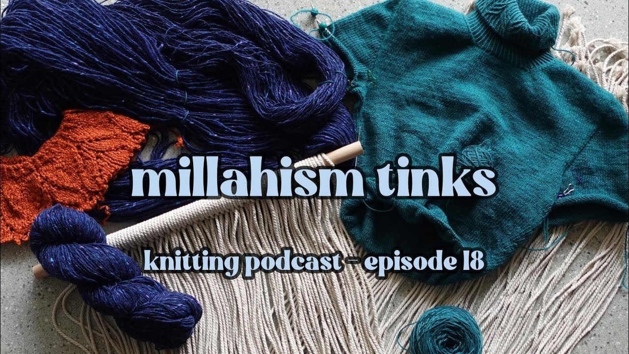 Moth attack, stash update and I hate full twisted rib - knitting podcast ep. 18