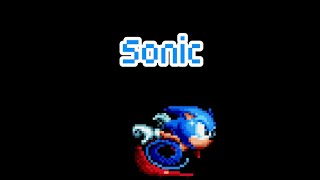 Sonic Sprite Animation Test!!!