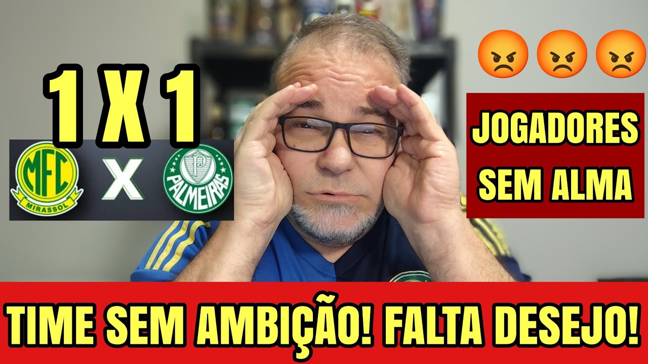 PALMEIRAS É UM TIME COM JOGADORES SEM DESEJO DE SER CAMPEÃO! VIDA GANHA, GARANTIDA! PRA QUE CORRER?