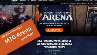 ¿Como descargar MTG Arena para MAC