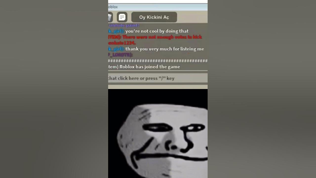 Roblox has crashed due to incompatible. Троллфейс роблокс. trollface roblox. ufs roblox.