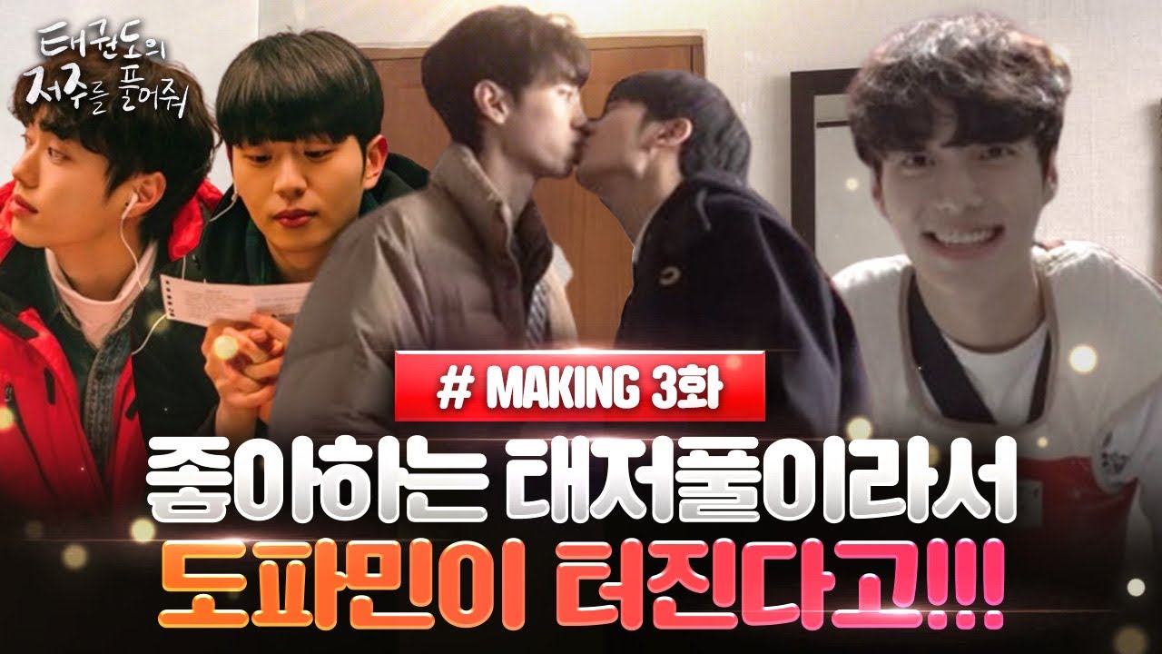 [메이킹] 태권도의 저주를 풀어줘 |  좋아하는 태저풀이라서 도파민이 터진다고!!! [BLFLIX]