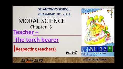 Moral science Class-5 chapter-3 part 2