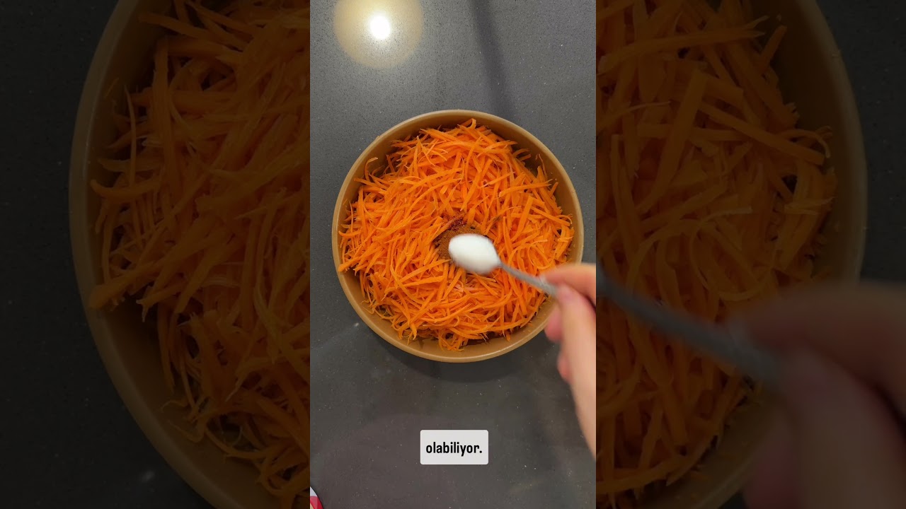 Kore Havuç Salatası Morkovcha Tarifi