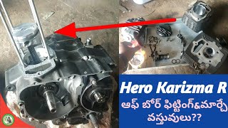 How to Repair the Bore kit and Cylinder kit in Hero Karizma R