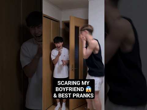 Scaring my Boyfriend 😱 Best Pranks of Joshy & Hai 😂 #gay #couple #prank #bl