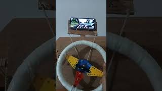 I make a steering wheel for car game 🎮 screenshot 5