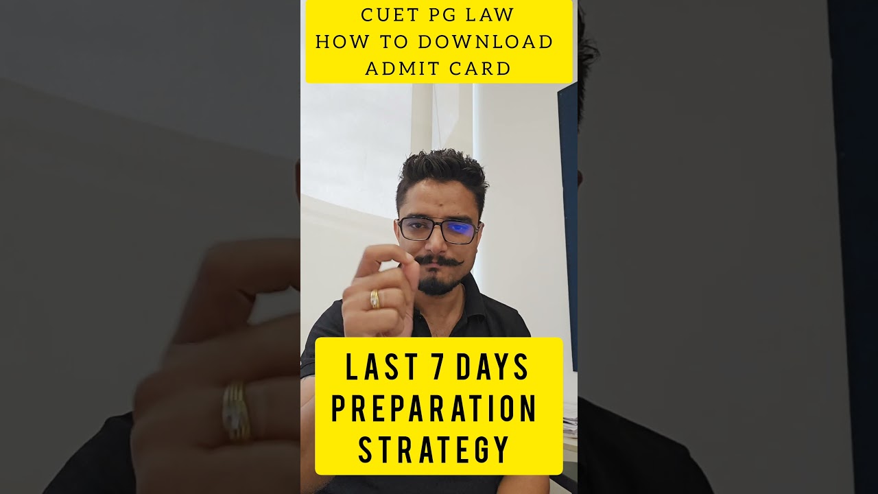 CUET PG 2023 LLB Admit Card Out 