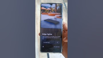 Moto Edge 50 Fusion Edge Light Setting Enable | How To On Edge Light In Moto Edge 50 Fusion