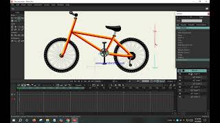 Bicycle 360° Rigging in Moho Pro | 360° Smart Bone Tutorial | Moho Pro Character Rigging