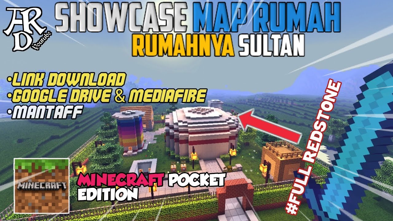 Showcase Modern House Minecraft Pe Full Redstone Bagi Showcase Modern House Minecraft Pe Full Redstone Bagi