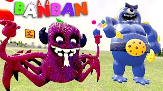 КАКОЙ МОНСТР САМЫЙ КРУТОЙ В ГАРРИС МОД ОБЗОР МОДА GMOD Garten Of Banban COOP SCP ► Garry