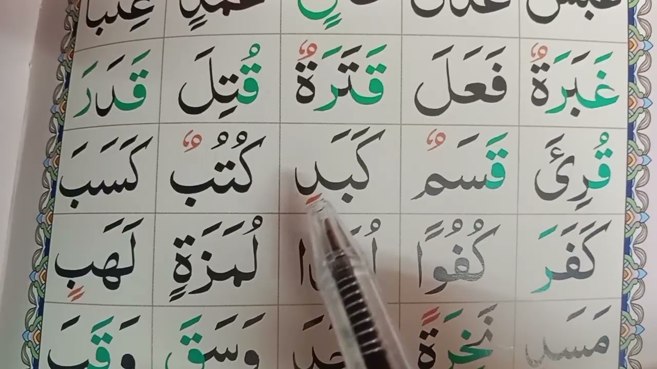 Noorani Qaida | Lesson 6 | #quran #alquran #surah