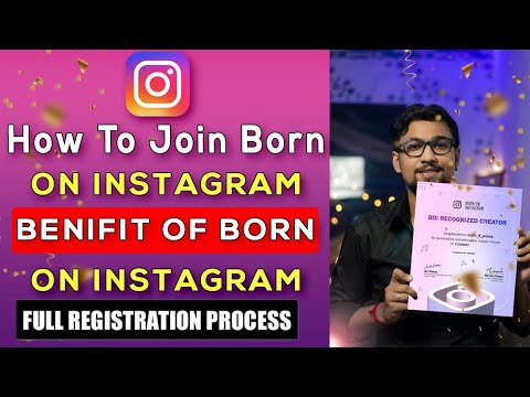 How To Join Born On Instagram || Born on instagram full registration process || How To Get Gift #boi