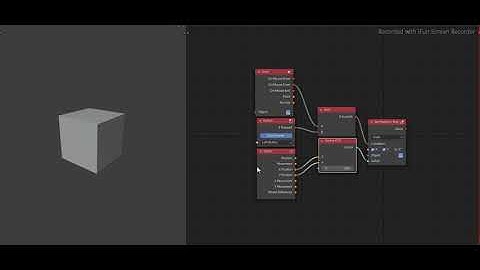 UPBGE logic nodes template - change scale with mouse movement