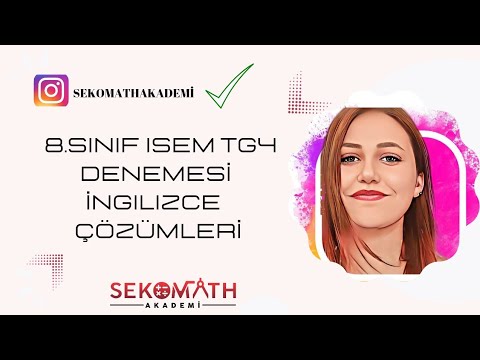 İsem Yayınları İngilizce Deneme Çözümleri TG4