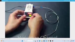 Pengenalan Temperatur Controller TZ4ST-14C dan dihubungkan dengan sensor Thermocouple type K